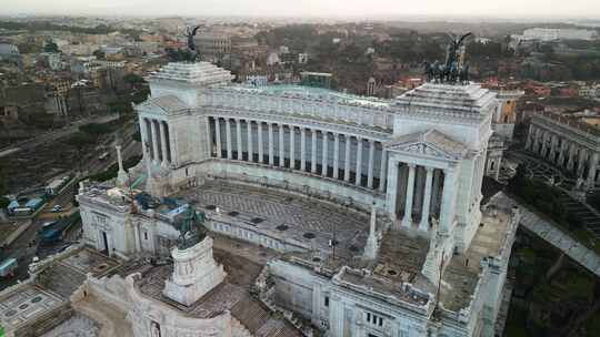 Altare della Patria-视频素材模板下载