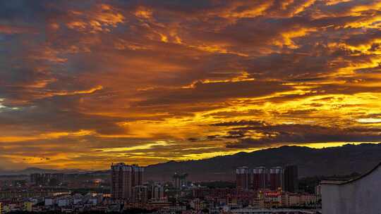 夕阳 晚霞 天空 治愈系 黄昏 唯美