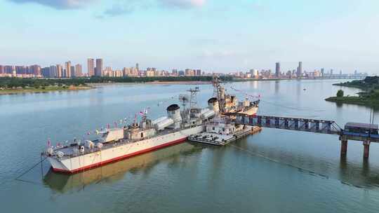 南昌舰主题公园航拍合集