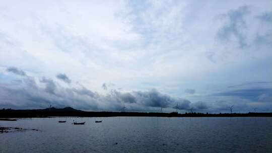 自然风光大海海水海浪视频