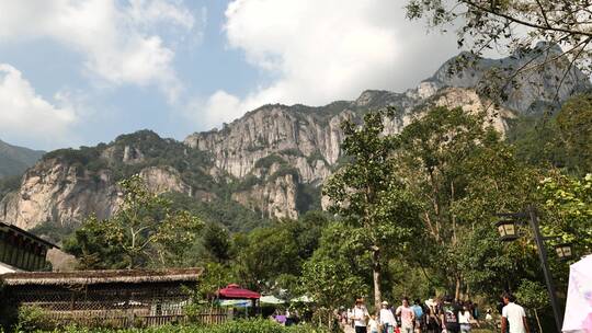 浙江温州雁荡山山谷奇特景观