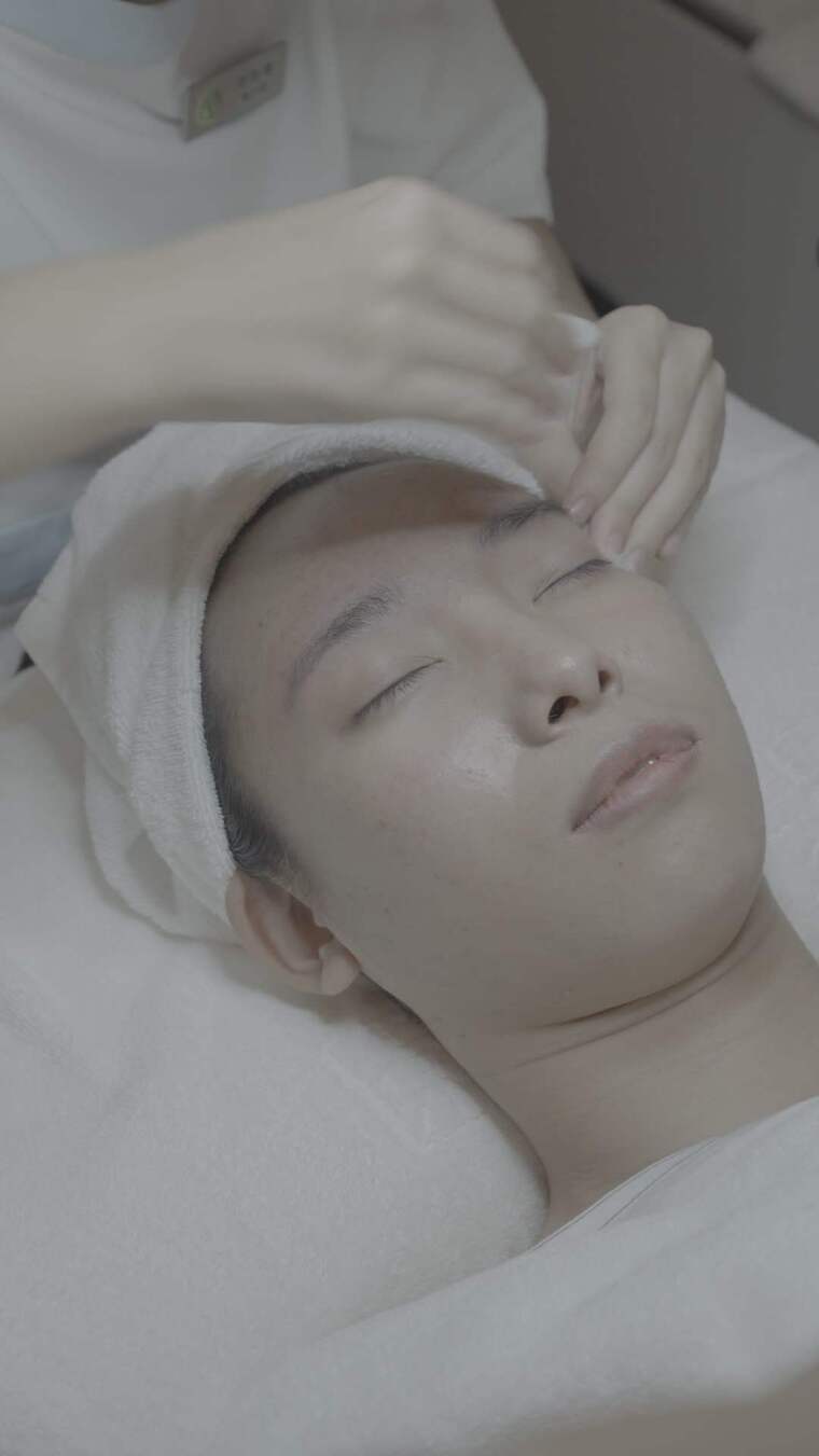 美容院 洁面 美容