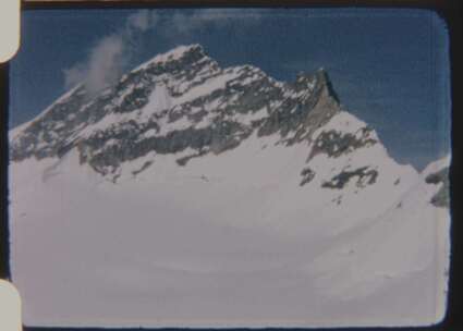 山，白雪覆盖，雪，冬天