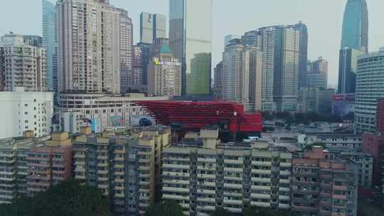 重庆美术馆城市航拍