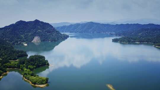 水库自然风光千岛湖