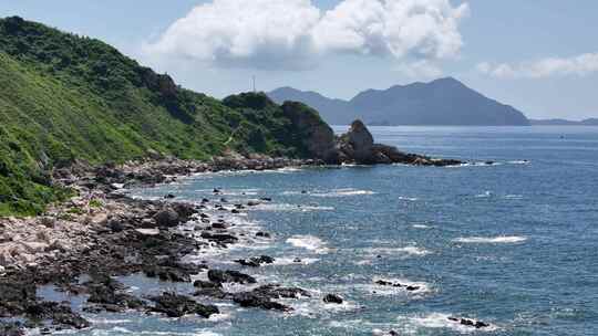 深圳市西涌崖头顶海岸线