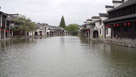 浙江湖州南浔古镇百间楼江南水乡