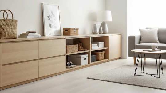 现代简约风格客厅家居场景