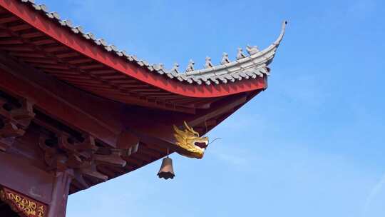 杭州萧山湘湖先照寺建筑风景