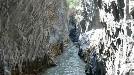 Alcantara，西西里岛，意大利，地