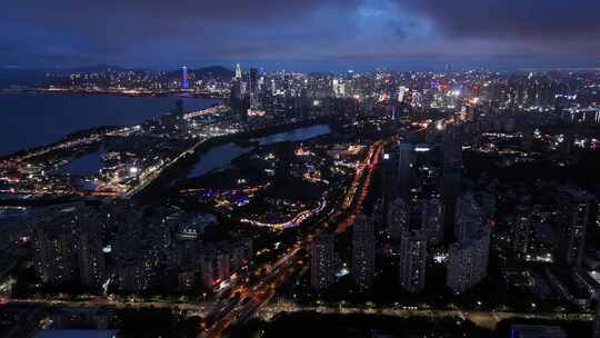 深圳粤港澳大湾区城市航拍宣传片