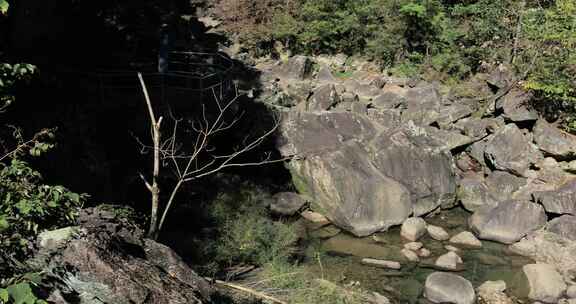 浙江余姚丹山赤水景区风光