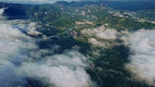 温州永嘉楠溪江狮子岩云海日出