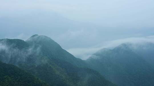 山川山脉山峰高山云海云雾视频素材模板下载