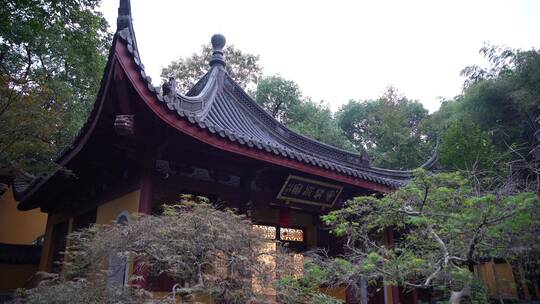 杭州飞来峰永福寺禅院风景