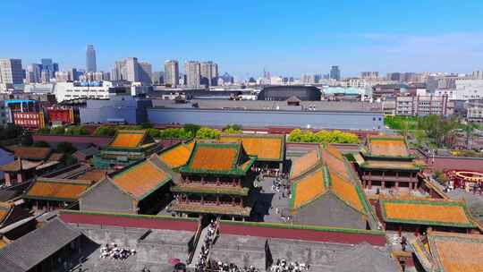 沈阳故宫 沈阳空镜 沈阳故宫博物院