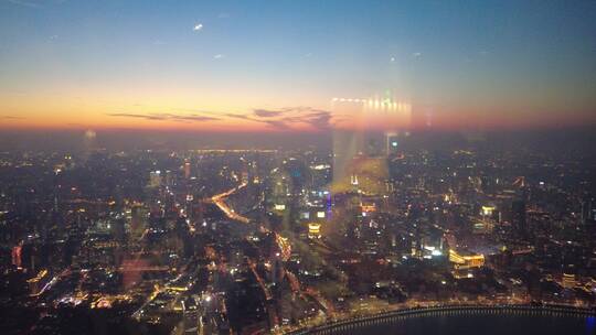 上海中心大厦上海巅观光厅全程记录4K实拍视频素材模板下载