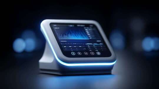 未来科技医疗设备数据分析界面