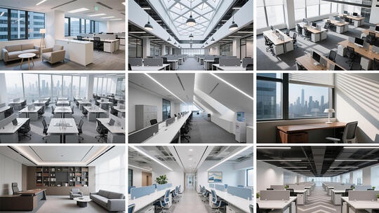 高端写字楼职场办公室 现代办公室空间设计