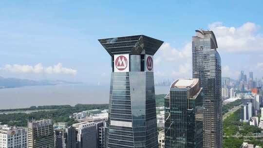 深圳招商银行大厦航拍