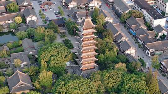 常熟市地标建筑广场塔