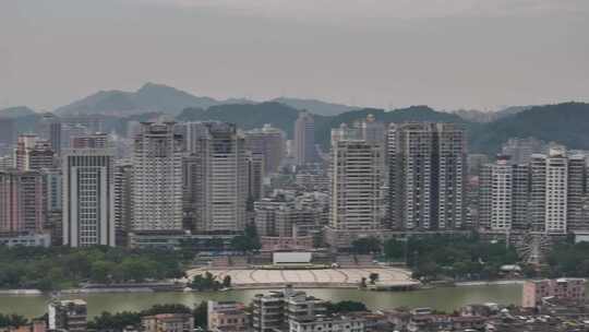 惠州惠城区航拍空镜