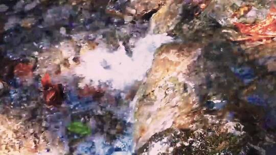 助眠音效小溪流水，视频经过特色处理