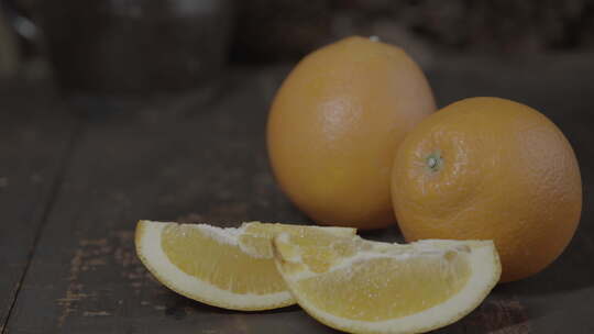 新鲜脐橙视频素材模板下载