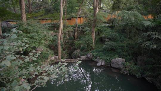 杭州飞来峰永福寺禅院风景