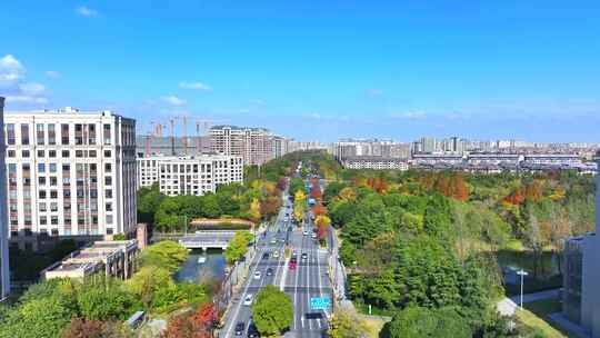 上海杨浦区淞沪路 杨浦风景