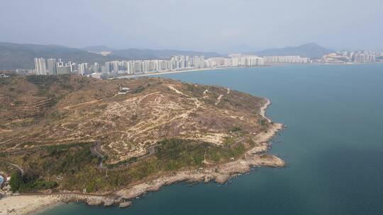 广东惠州黄金海岸沙滩.2