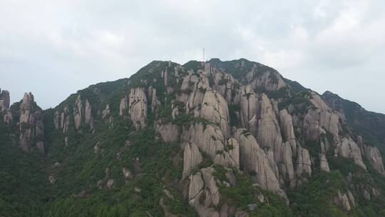 航拍福建宁德太姥山