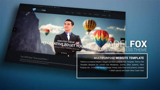 公司网站促销演示展示AE模板AE视频素材教程下载