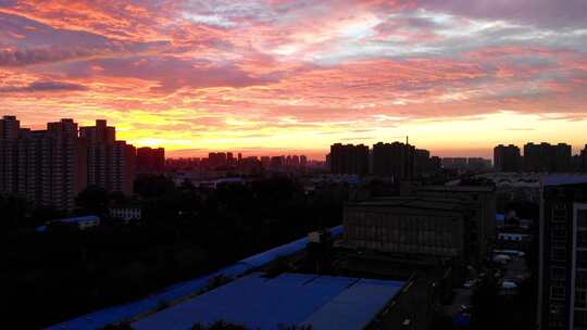 夕阳 晚霞 天空 治愈系 黄昏 唯美