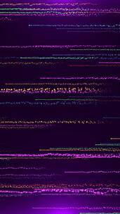 竖屏粉紫色粒子横向穿梭循环视频2