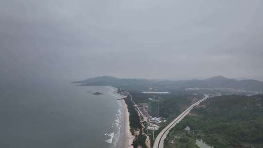 惠东县海岸线航拍