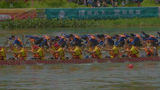 龙舟比赛队伍龙舟端午节