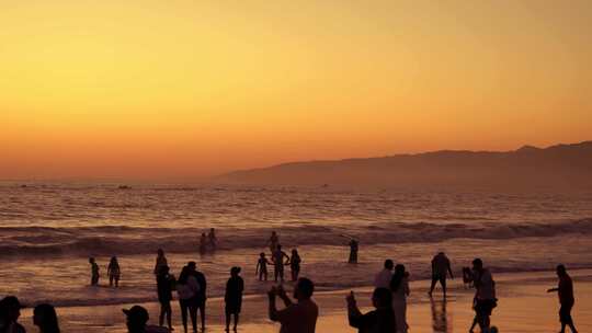 Santa Monica Beach 圣莫尼卡海滩