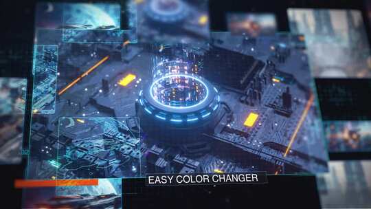 AI技术科幻电影人工智能科技宣传片