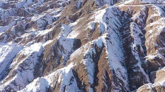 嘉峪关黑山雪景合集