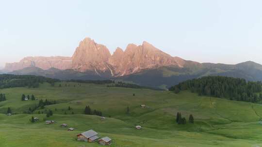 白云石，意大利阿尔卑斯山，地平线，风景