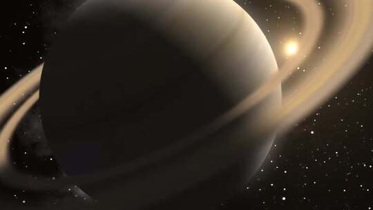 太阳系素材(土星)视频素材模板下载