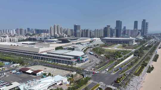 厦门国际会展酒店航拍