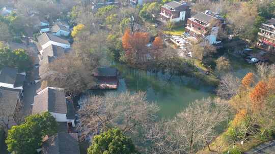 杭州市西湖区西溪湿地美景风景视频素材