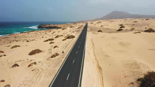 Corralejo，沙丘，加那利群岛，大