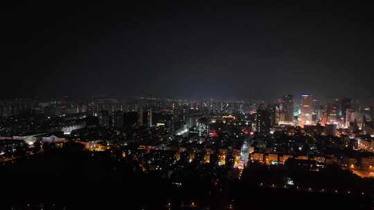 鞍山航拍 鞍山夜景航拍