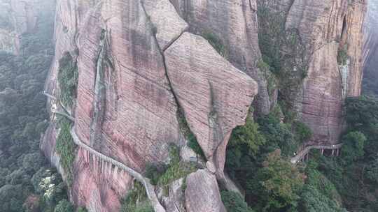 江西上饶龟峰景区航拍