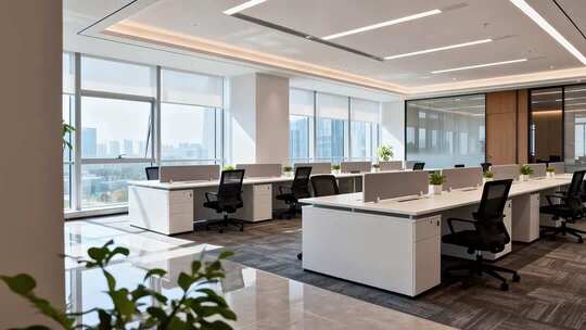 高端写字楼 职场办公室 现代办公空间
