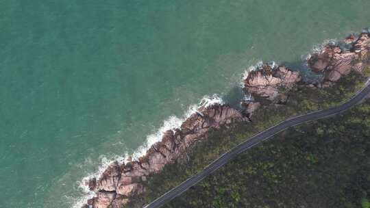 青岛最美公路，山海间航拍