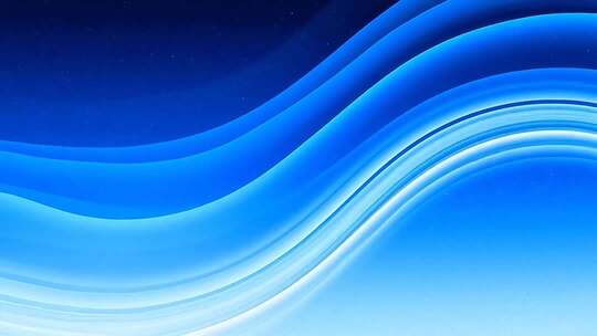 蓝色动感波浪背景素材